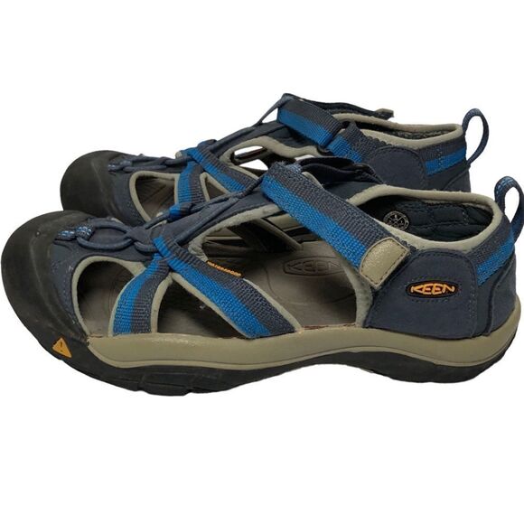 Keen Sandals Womens Waterproof Trail Shoes Blue Cinch Hike Size 6 - Picture 1 of 7